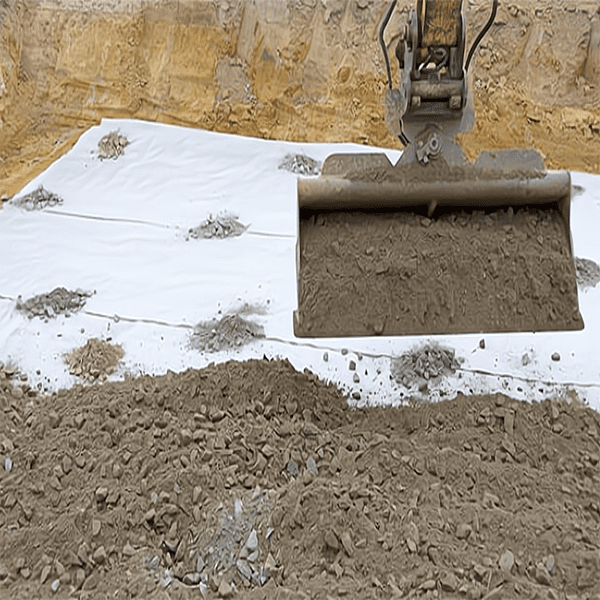 PET filamenti geotextile inayotumika hasa kwa ajili ya matengenezo ya lami ya barabara