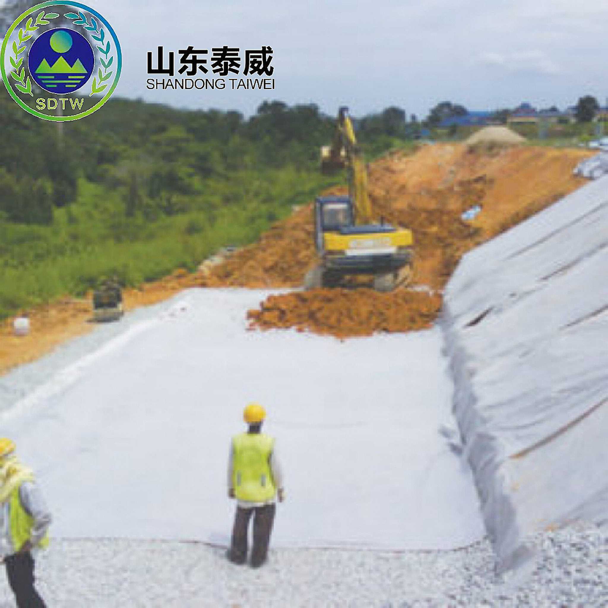 PET Spunbonded Nonwoven Geotextiles