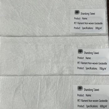 Polyester filament needle punched non-woven geotextile Polyester filament needle punched non-woven geotextile