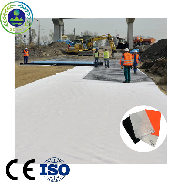 Staple Fibers Needled Punched Polypropylene Geotextile