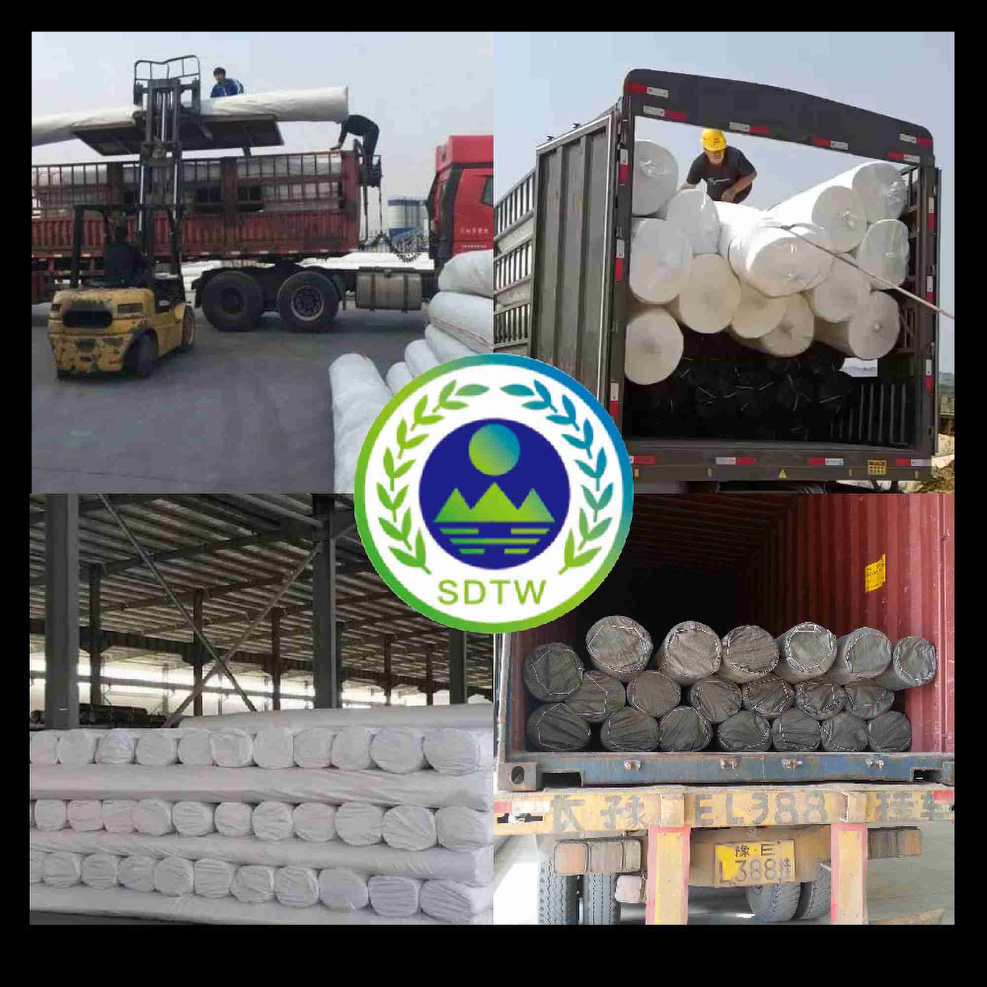 High Strength Road Stabilization Fabric Woven PET Geotextile High Strength Road Stabilization Fabric Woven PET Geotextile