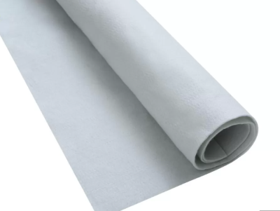 Kain geotekstil poliester bukan tenunan drainase kekuatan tinggi