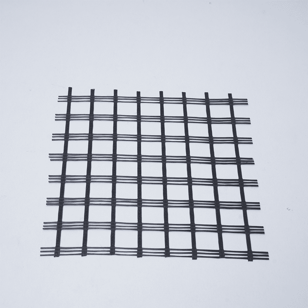 Reinforced subgrade mesh fiberglass geogrid