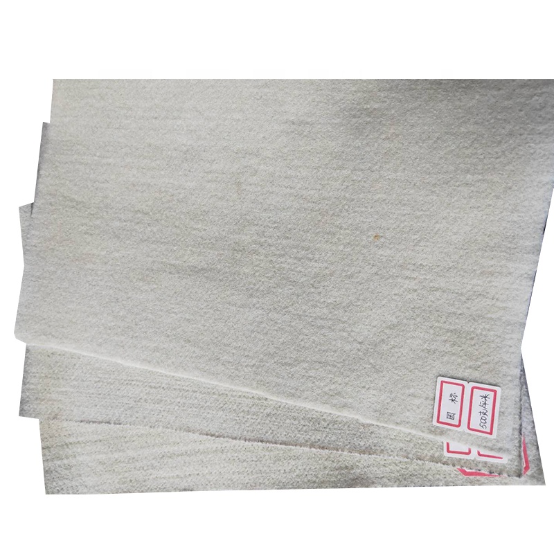 Polypropylene Geotextile White Stable Fiber Nonwoven Fabric