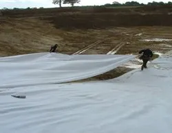 Горячая продажа белого или черного нетканого материала ПЭТ-геотекстиль Hot Selling White Or Black Nonwoven PET Geotextile