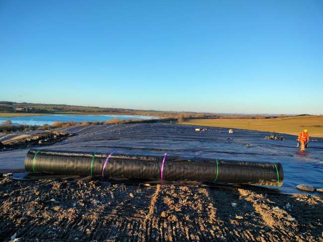 HDPE geomembrane with excellent anti-permeability performance