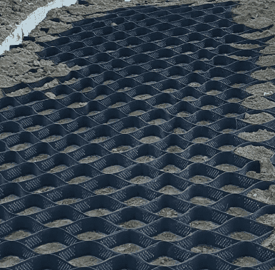 HDPE Geocell digunakan dalam Konstruksi Jalan