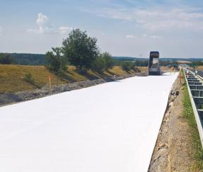 Highway construction-nonwoven geotextile stabilization foundation project case