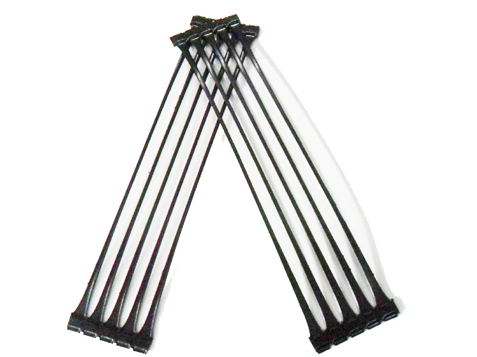 One-way tensile plastic geogrid roadbed reinforcement One-way tensile plastic geogrid roadbed reinforcement