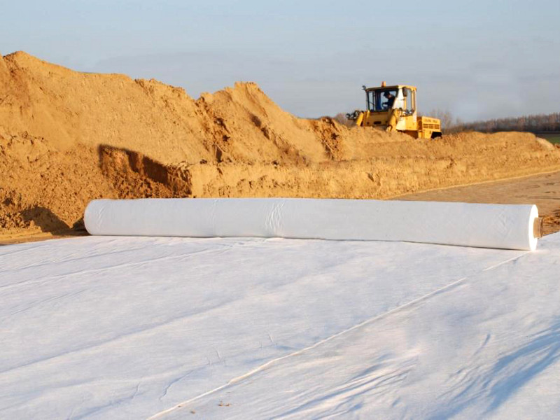 Иглопробивной дренажный полиэфирный нетканый геотекстиль