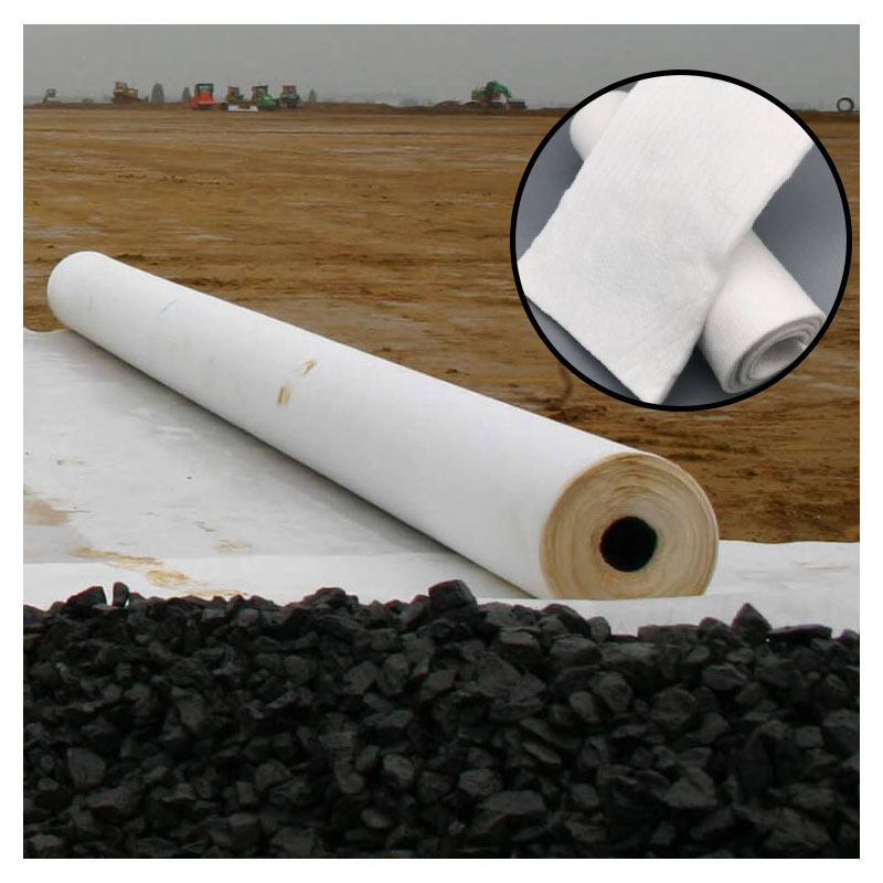 Nonwoven Fabric Staple Fiber Needled PET Geotextile Price Nonwoven Fabric Staple Fiber Needled PET Geotextile Price