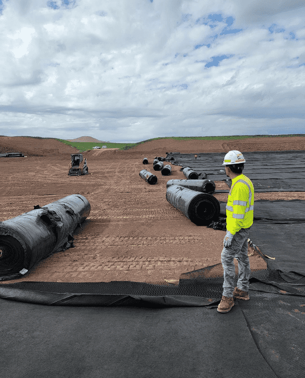 Geotekstil PET Nonwoven berkualitas tinggi Untuk Pertanian High quality Nonwoven PET Geotextile For Agriculture