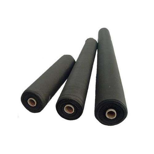 Kain Geotekstil Nonwoven Serat Pokok Filter PP Hitam