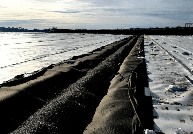 Geotekstil PET Nonwoven berkualitas tinggi Untuk Pertanian High quality Nonwoven PET Geotextile For Agriculture