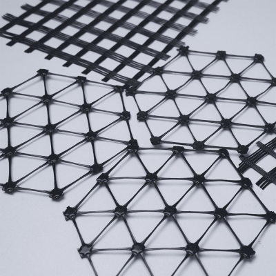 road construction airport construction Geogrid Mesh