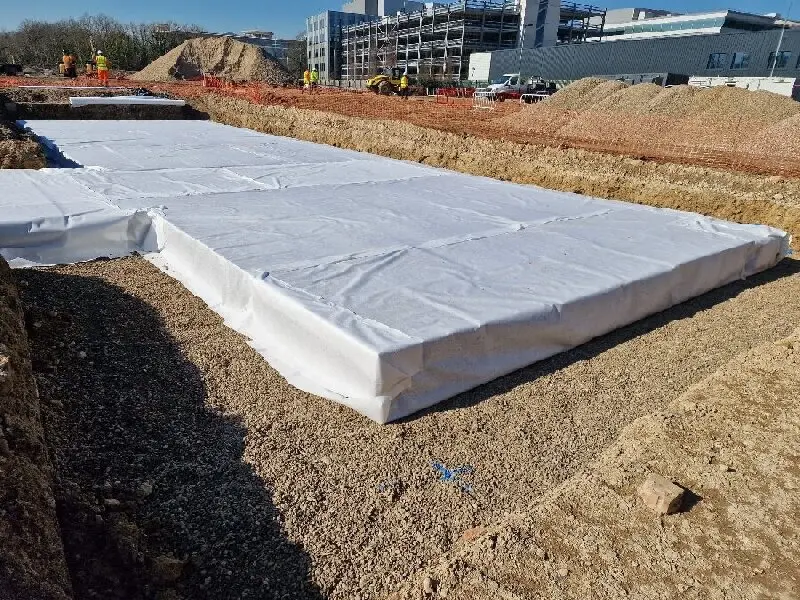 Case Study: Protective Role of Polyester Filament Nonwoven Geotextile in Subgrade Reinforcement Case Study: Protective Role of Polyester Filament Nonwoven Geotextile in Subgrade Reinforcement