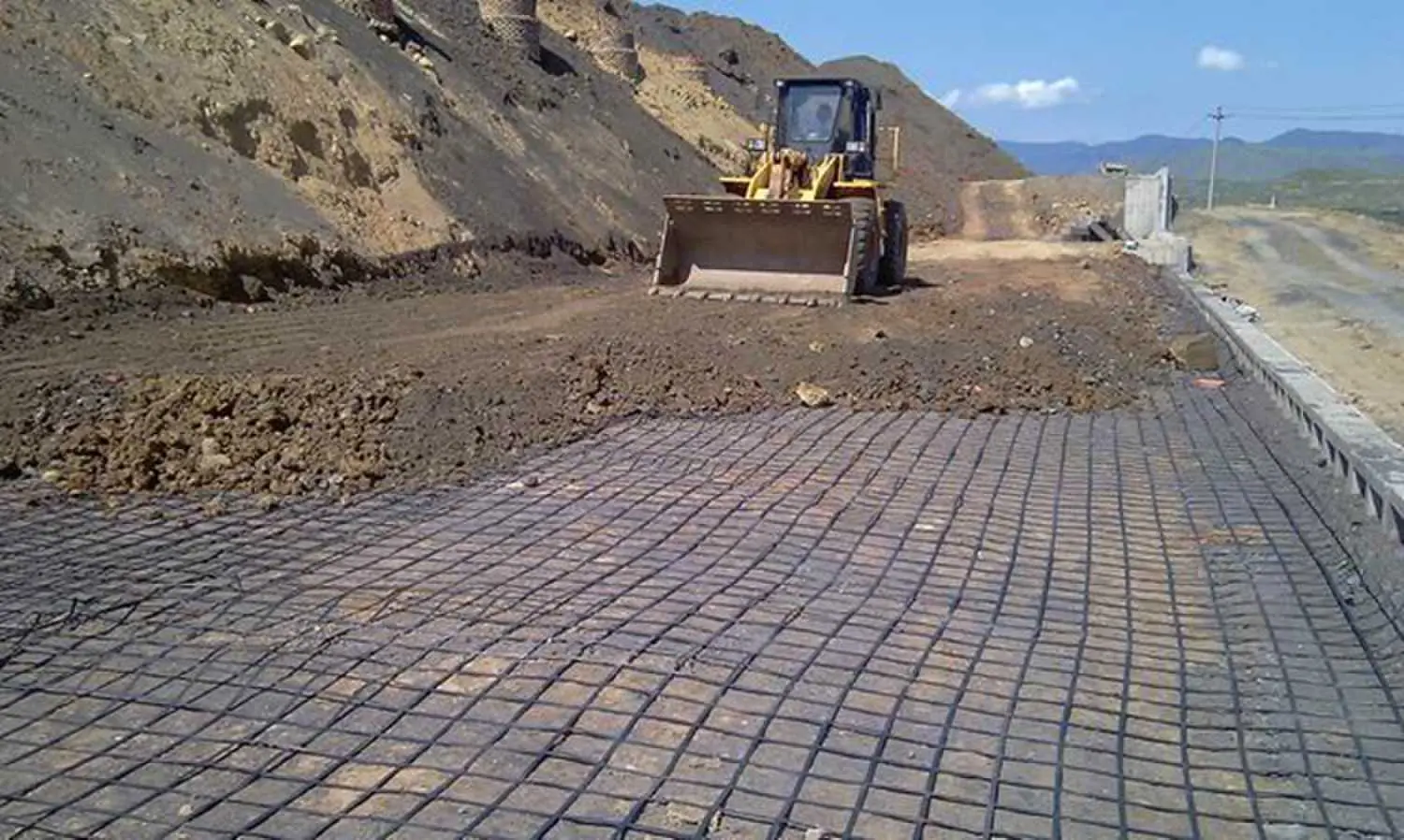 Road engineering geogrid Road engineering geogrid